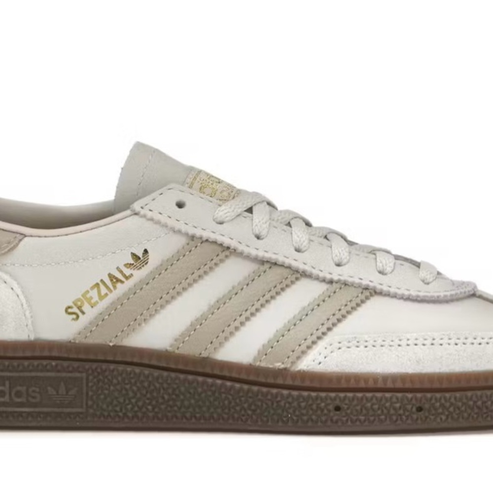 Adidas Handball Spezial Cream and Brown Sneakers women’s size 6.5